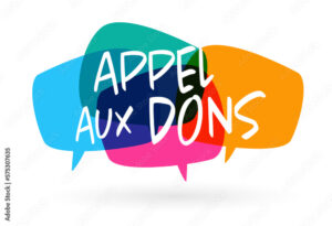 Début de la campagne de dons en ligne